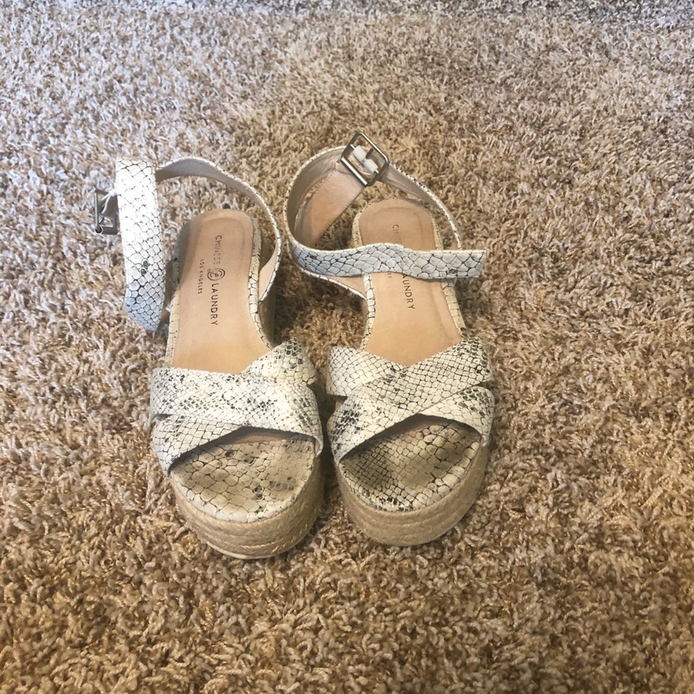 Chinese Laundry espadrille, sz 8.5